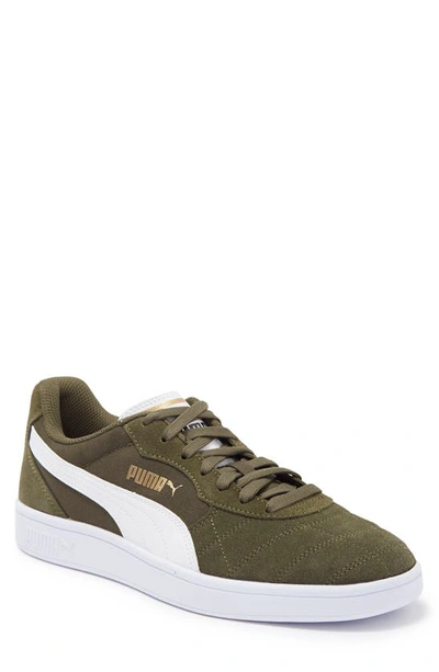 Puma Astro Kick Sneaker In Forest Night- White- Team Gold | ModeSens