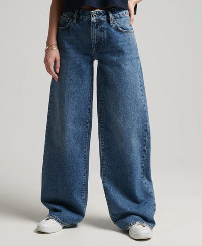 Superdry Vintage Baggy Jeans Blue