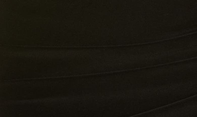 Shop Norma Kamali Side Drape Miniskirt In Black