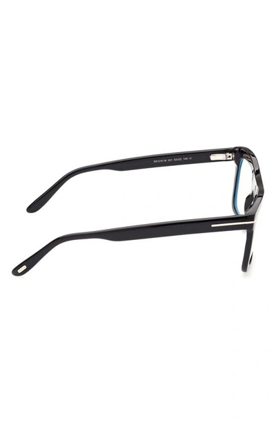 Shop Tom Ford 52mm Blue Light Optical Glasses In Black