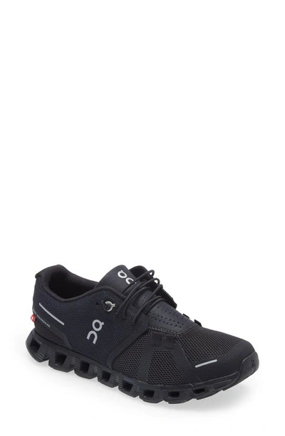 Shop On Cloud 5 Running Shoe In All Black