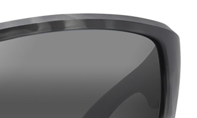 Shop Maui Jim Equator 64.5mm Polarized Sunglasses In Grey Tortoise