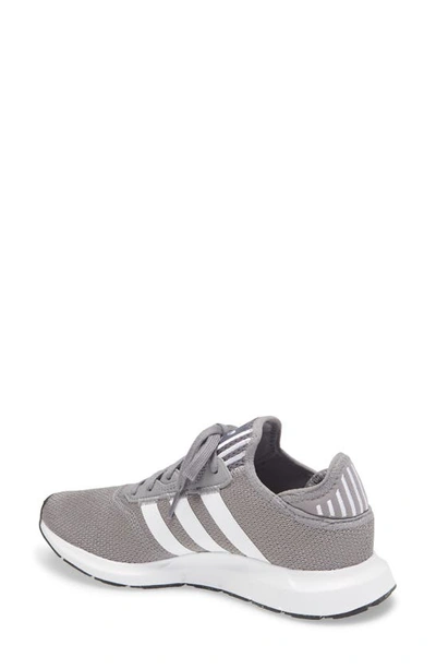 Shop Adidas Originals Swift Run X Sneaker In Grey/ White/ Core Black