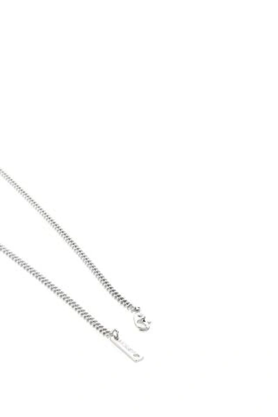 Shop Ambush Lighter Case Pendant Necklace In Nero/argento
