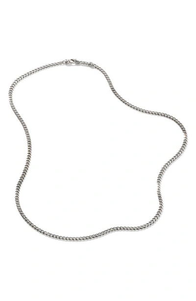 Shop John Hardy Sterling Silver Curb Chain Necklace