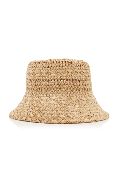 Shop Lack Of Color Women's Inca Straw Bucket Hat In Neutral