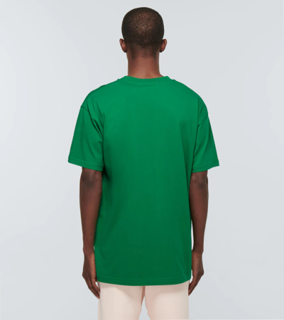 Shop Moncler Genius 2 Moncler 1952 Cotton T-shirt In Dark Green