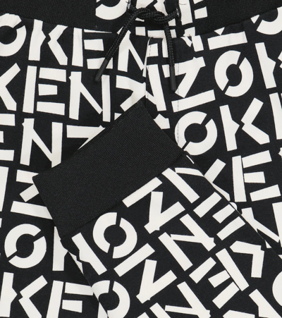 Shop Kenzo Logo Sweatpants In Black