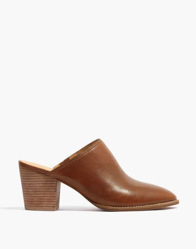 Madewell The Harper Mule In English Saddle