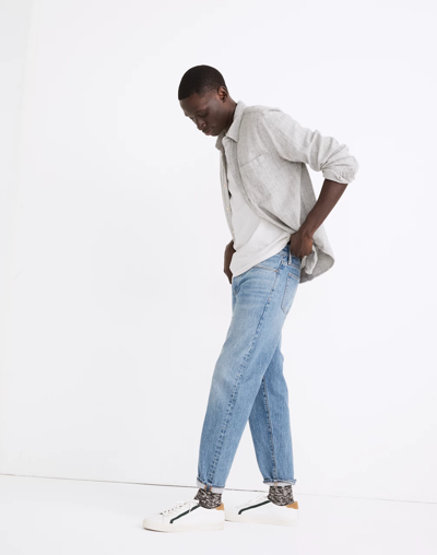 Madewell Relaxed Taper Jeans In Marcey Wash In Marcey Wash