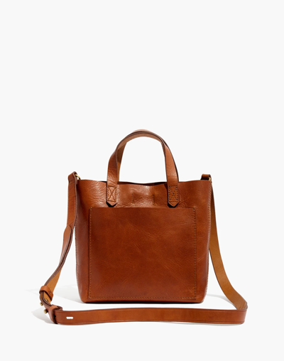 Shop Mw The Small Transport Crossbody In English Saddle