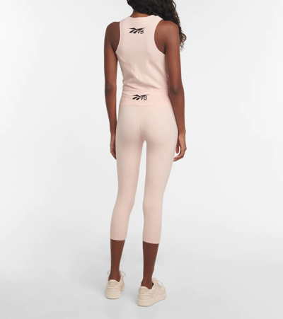Victoria Beckham High-rise Leggings In Coralglow