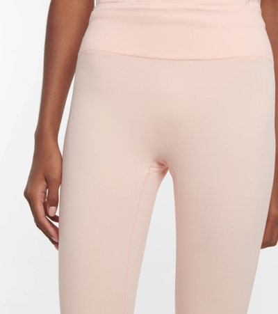 Victoria Beckham High-rise Leggings In Coralglow