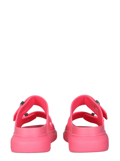 Shop Alexander Mcqueen Hybrid Oversize Sandals In Pink