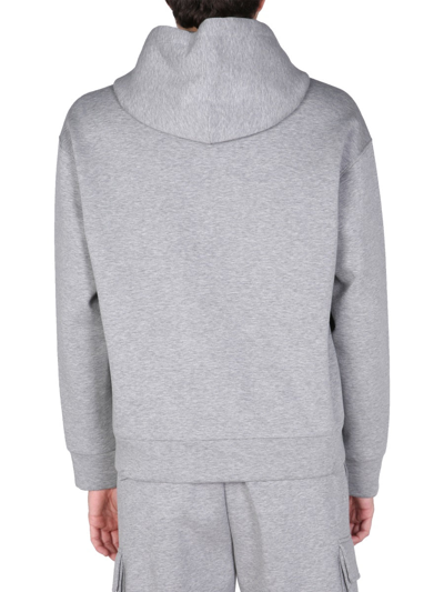 Shop Dolce & Gabbana Sweatshirt With Logo In Grey