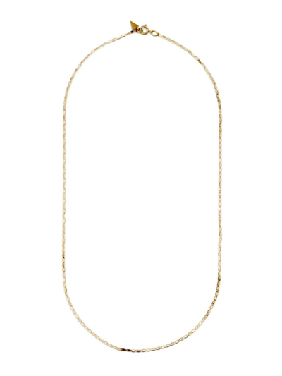 Shop Loren Stewart Women's 10k Tricolor Gold Baby Valentino Necklace In Gold Silver