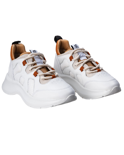 Shop Hogan Speedy H585 Sneakers In Bianco