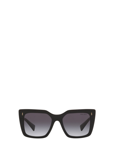 Shop Miu Miu Eyewear Sunglasses In Black