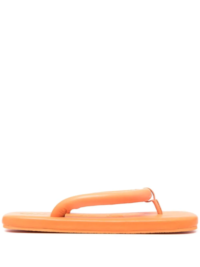 Shop Camperlab Padded-design Open-toe Sandals In Orange