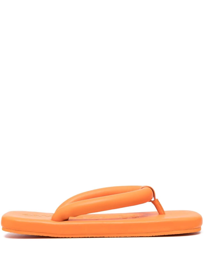 Shop Camperlab Hastalavista Chunky Flip Flops In Orange