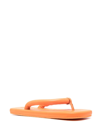 Shop Camperlab Padded-design Open-toe Sandals In Orange