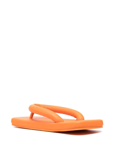 Shop Camperlab Hastalavista Chunky Flip Flops In Orange