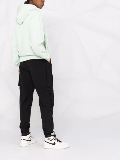 Ambush Multi-cord Cotton Hoodie In Green