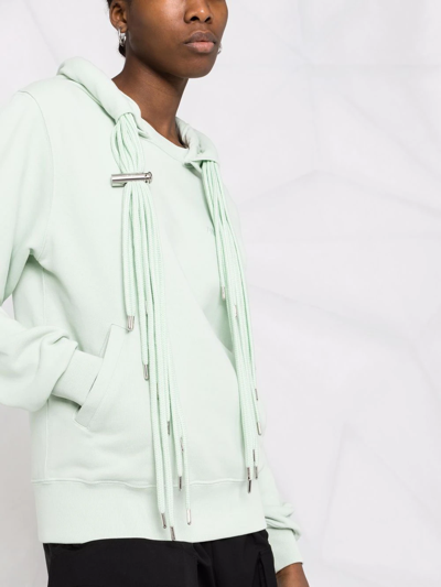 Ambush Multi-cord Cotton Hoodie In Green