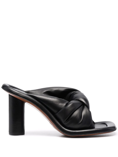 Shop Ambush Nejiri Slip-on Mules In Black