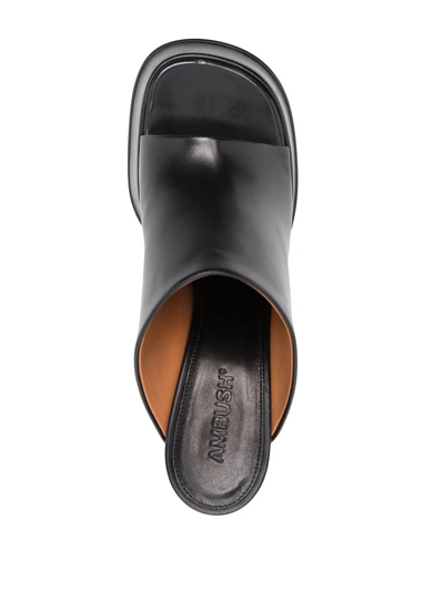 Shop Ambush Platform Slip-on Mules In Black