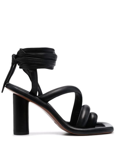 Shop Ambush Tube-strap 105mm Sandals In Black