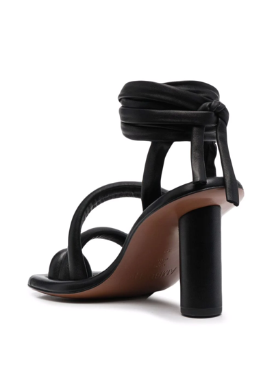 Ambush Tube-strap 105mm Sandals In Black