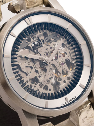 Parts Of Four X Fob Paris R2722 Watch In Silver