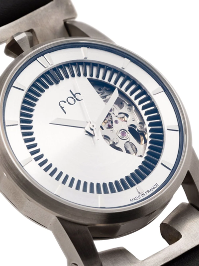 Parts Of Four X Fob Paris R393 Oblivion Watch In Silver
