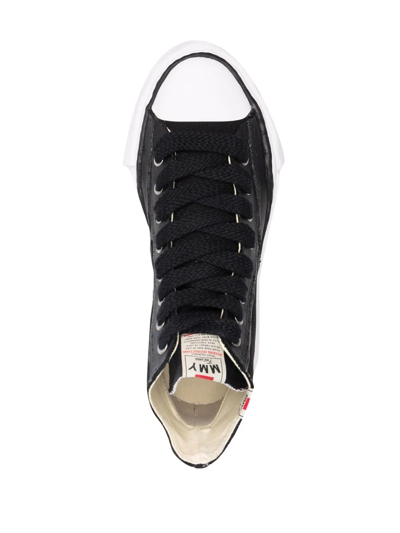 Miharayasuhiro Maison Mihara Yasuhiro 'hank High' Sneakers In Schwarz