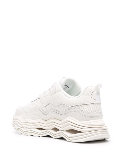 Iro Wave Sneakers In White Polyester In Weiss