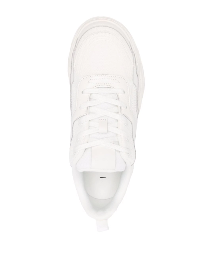 Shop Iro Chunky Lace-up Sneakers In Weiss