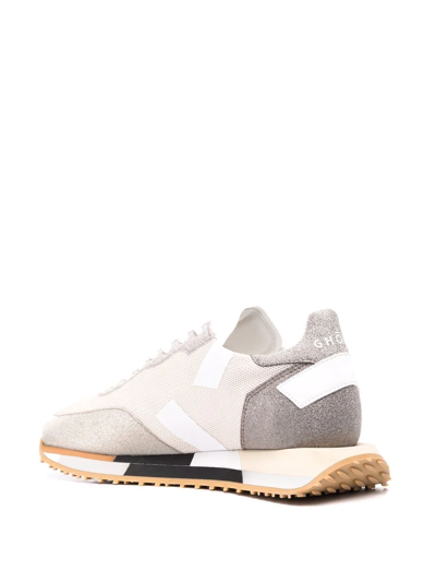 Shop Ghoud Panelled Lace-up Sneakers In Neutrals