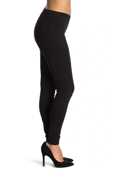 Hue Plus Temp Control Leggings In Black Denim