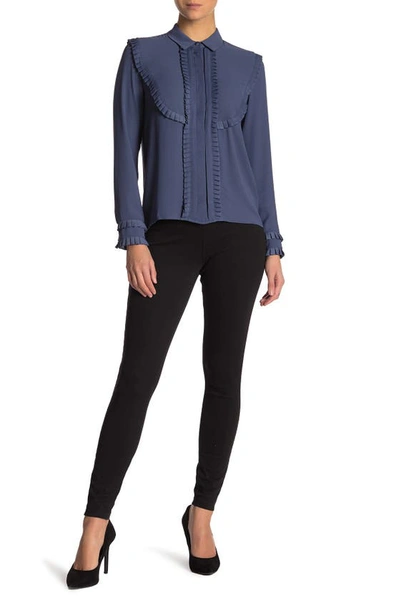 Hue Plus Temp Control Leggings In Black Denim