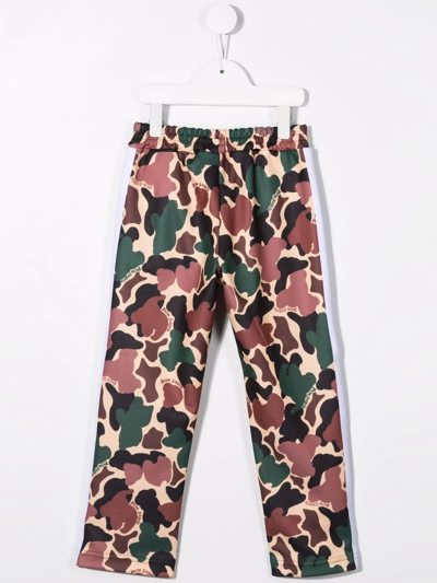 Shop Palm Angels Camouflage-print Track Pants In Do Not Use - Neutral