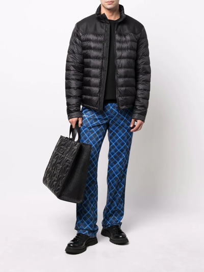 Shop Moncler Tocquet Quilted Padded Jacket In Black