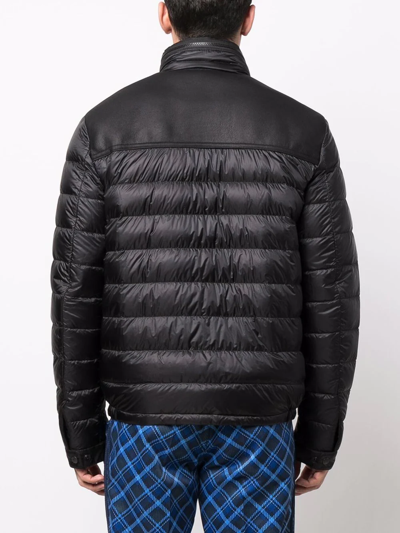 Shop Moncler Tocquet Quilted Padded Jacket In Black