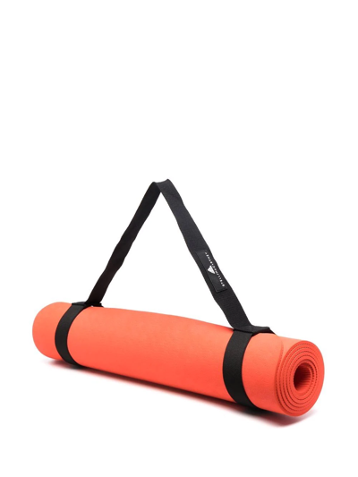Adidas By Stella Mccartney Orange Yoga Mat With Shoulder Strap | ModeSens