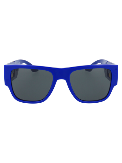 Shop Versace Sunglasses In 529487 Blue