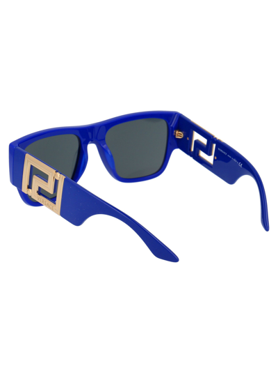 Shop Versace Sunglasses In 529487 Blue