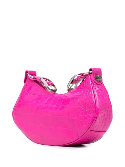 Shop Balenciaga Le Cagole Xs Shoulder Bag In Pink