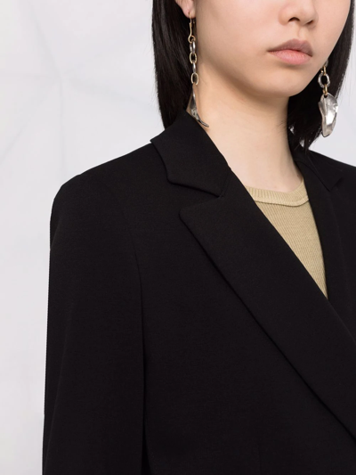 Harris Wharf London Notched-collar Double-breasted Jacket In Black