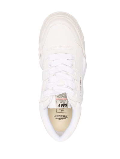 Miharayasuhiro Lace-up Low-top Sneakers In White