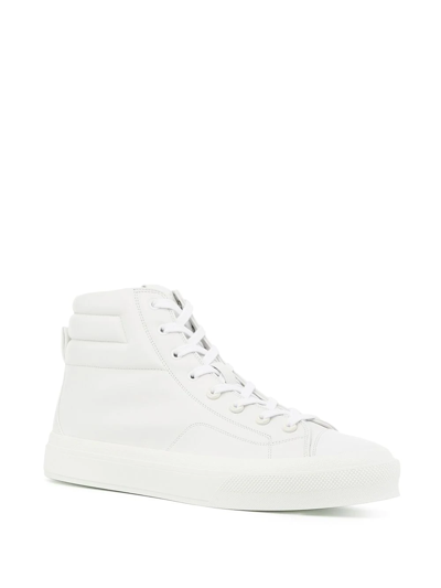 Givenchy White City High-top Sneakers In Weiss